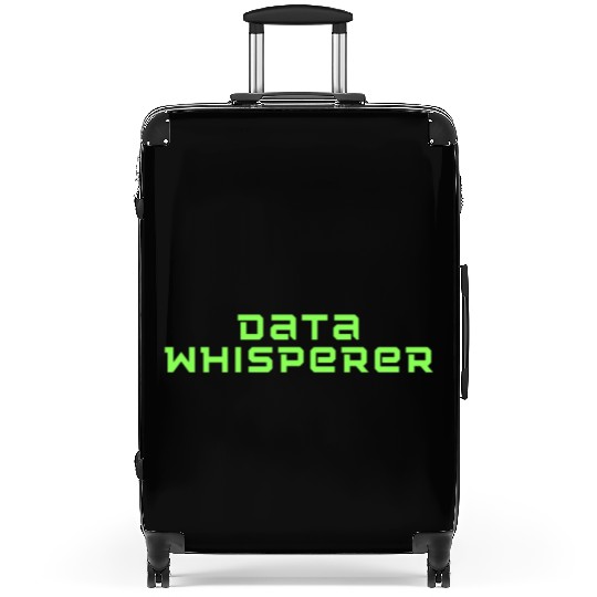 Humorous Data Whisperer Software Engineers Gift Suitcases