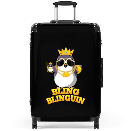 Bling Blinguin Pinguin Suitcases