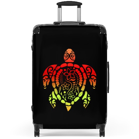Samoan Turtle Polynesian T Tattoo Gift Idea Suitcases