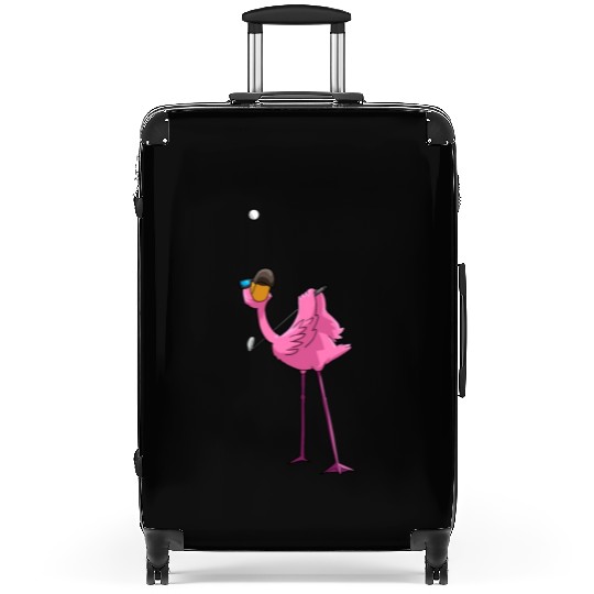 Flamingo Golf Golfing Suitcases