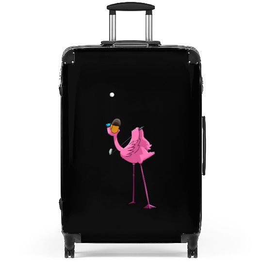 Flamingo Golf Golfing Suitcases