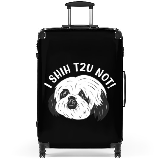 Shih Tzu Dog Lovers dog I Shih Tzu Not! Suitcases