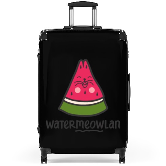 Watermeowlan Watermelon Cat Lover Kity Kitten Pet Suitcases