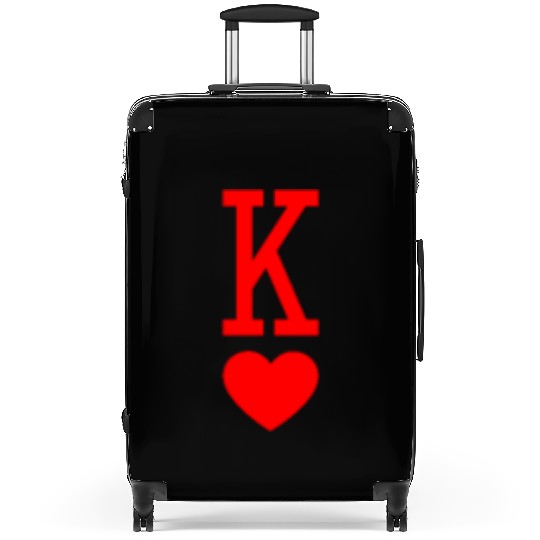 King of Hearts King Queen Couple Halloween Costume Suitcases
