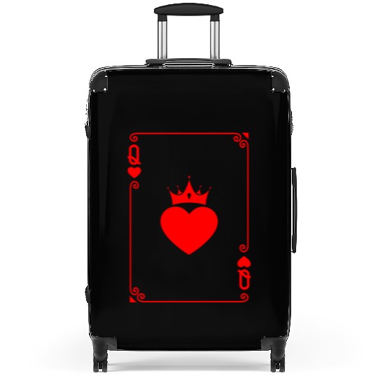 Queen of Heart King Queen Couple Halloween Costume Suitcases