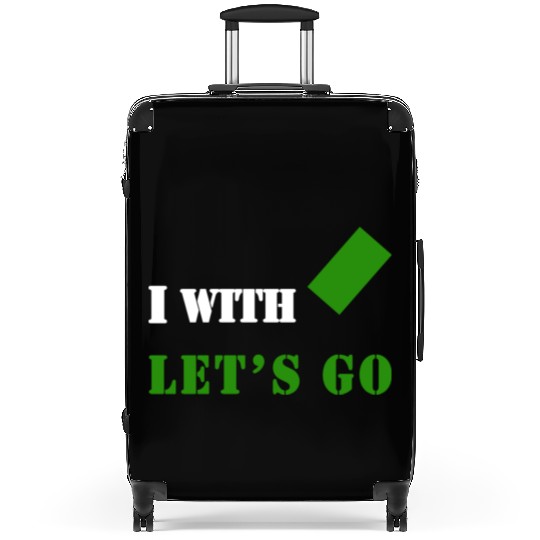 I with a green card let's go Suitcases