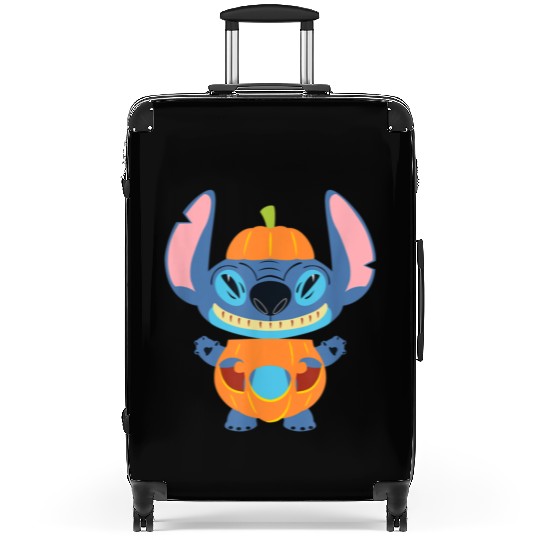 Stitch Pumpkin Halloween Suitcases