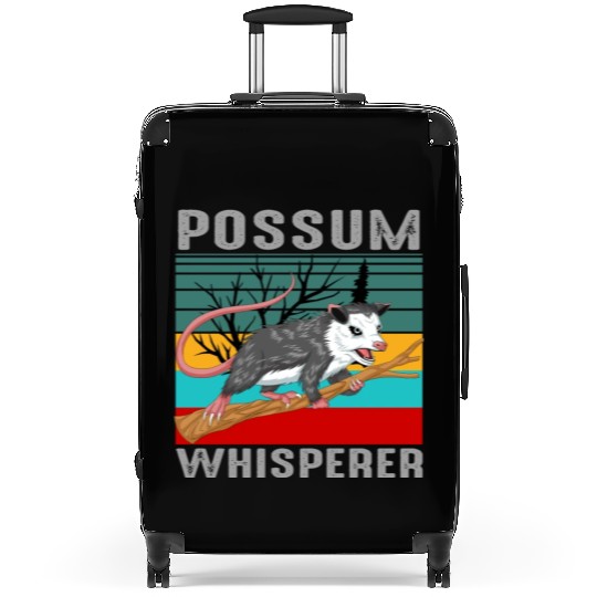 opossum Whisperer Suitcases