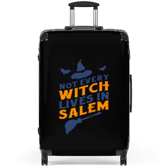 Not Every Witch Lives in Salem UnicolorNot Every W Suitcases