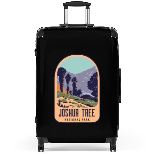 Joshua tree national park retro design Suitcases