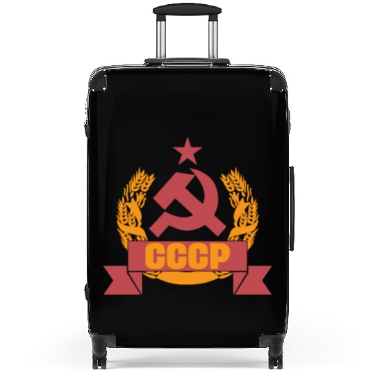 USSR coat of arms Soviet Union Russia gift Suitcases