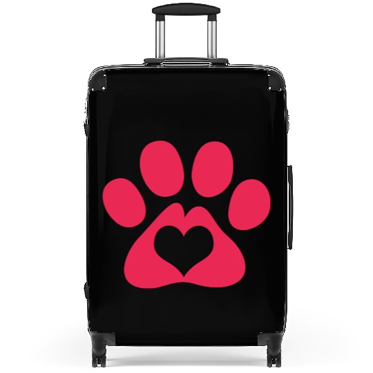 Dog Paw Adopt A Pet Dog Rescue Suitcases