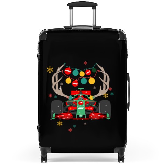 Formula Racing Christmas Lights Suitcases
