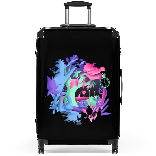 Disney Alice im Wunderland Neonwald Silhouette Suitcases