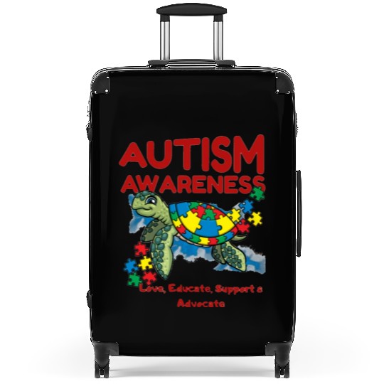 Aunt And Nephew Not Always Eye To Eye Suitcases