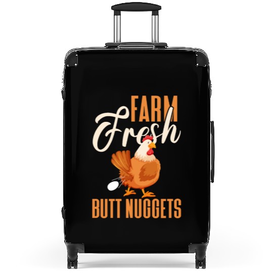 Farm Fresh Butt Nuggets, Chicken Suitcases