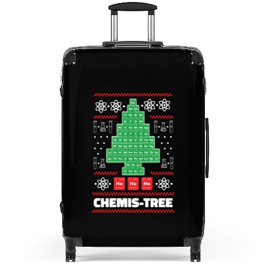 Funny Chemistry Christmas / Science Holiday Suitcases