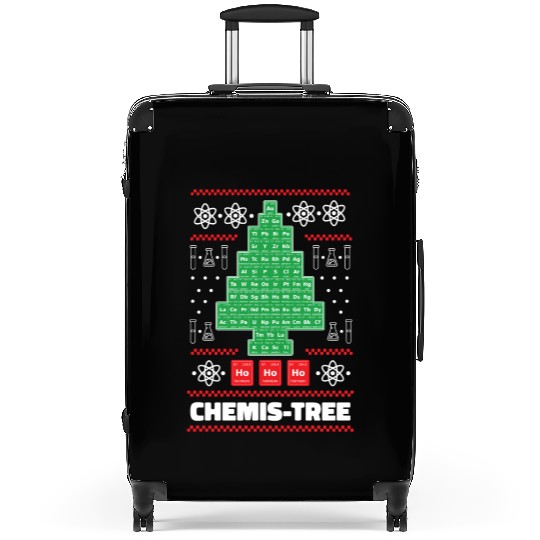 Funny Chemistry Christmas / Science Holiday Suitcases
