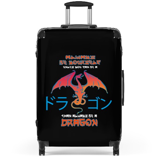 BE A Dragon Suitcases