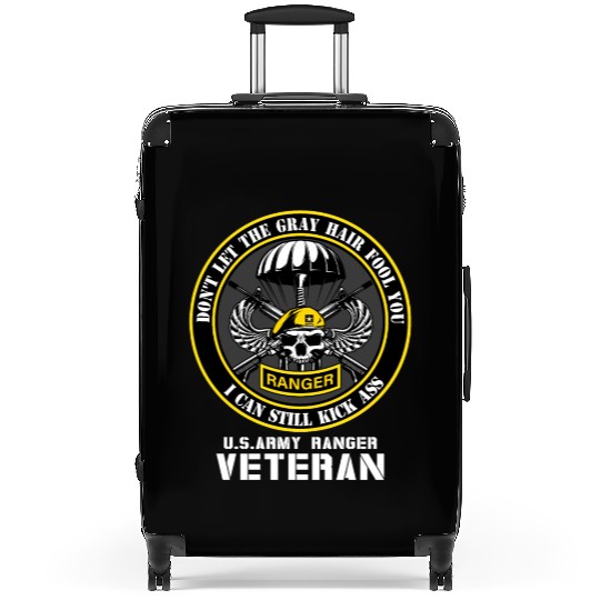 US Army Ranger Army Dad Military Veterans Day Suitcases