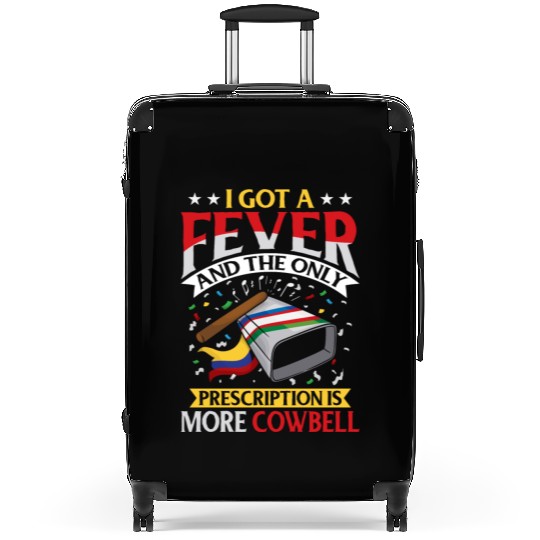 TerraShirts More Cowbell Suitcases