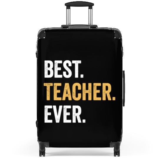 Best Teacher Ever Gift for Teacher Family Party Suitcases