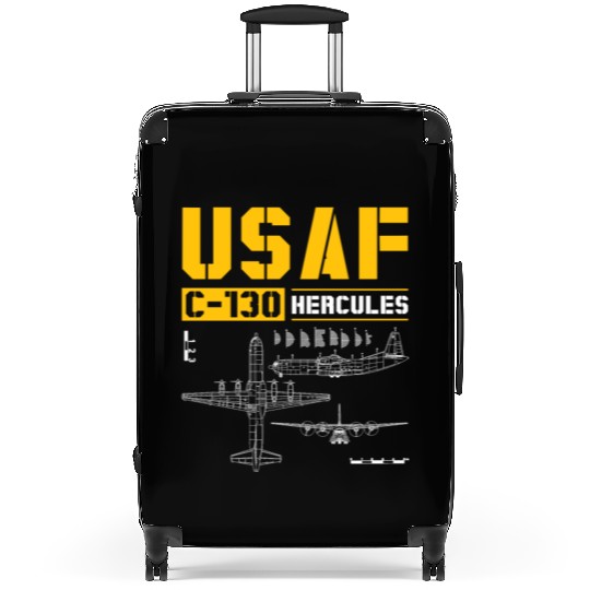 C 130 Hercules US Airborne Fighter Pilot Suitcases