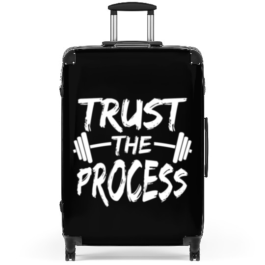 Trust The Process Motivational Quote Gym Workout S Suitcases