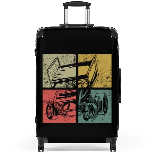 Dirt Track Racing Race Sprint Car Suitcases
