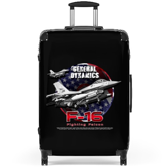 F-16 Fighting Falcon General Dynamics Fighter Jet Suitcases