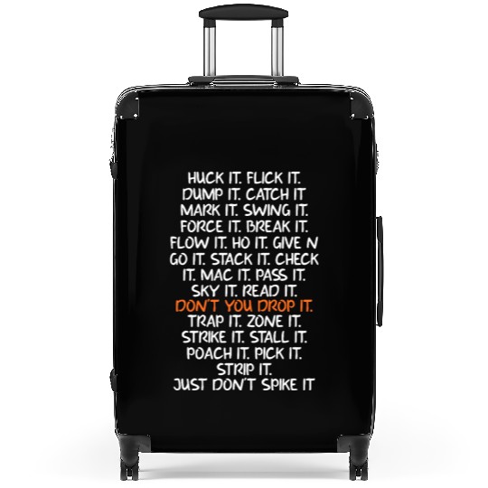 Huck It Flick It Dump It Catch It Ultimate Frisbee Suitcases