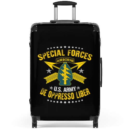 US Army Special Forces De Oppresso Liber Suitcases