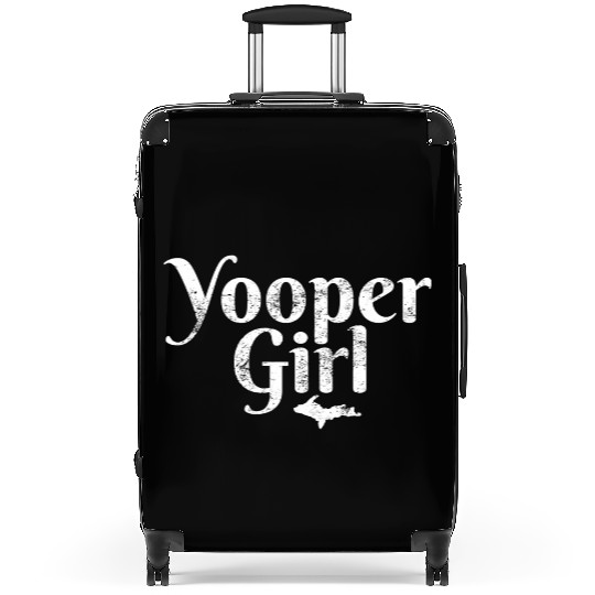 Yooper Girl Ladies Upper Peninsula Michigan Gift M Suitcases