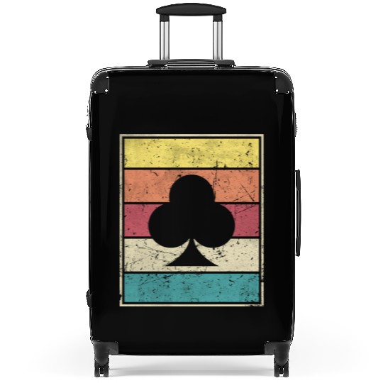 Clubs Playing Card Poker Symbol Suitcases