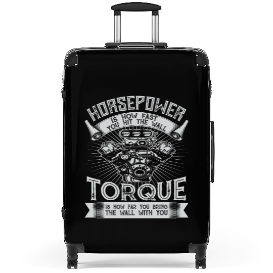 Car Racing Torque Turbo Apparel Suitcases