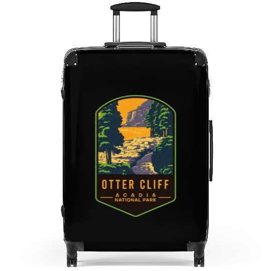 Otter Cliff Acadia National Park Suitcases