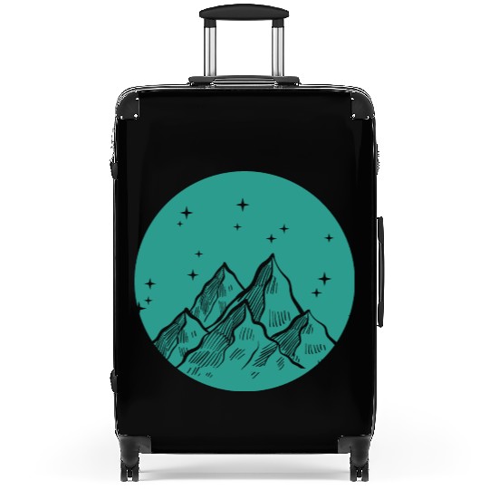 Mountains Hiking Mountain Climbing Nature Skiing Suitcases