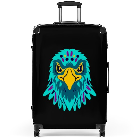 Banksy-Eagle Colors Suitcases