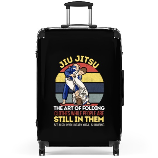 Jiu Jitsu Art of Folding Clothes BJJ MMA Suitcases