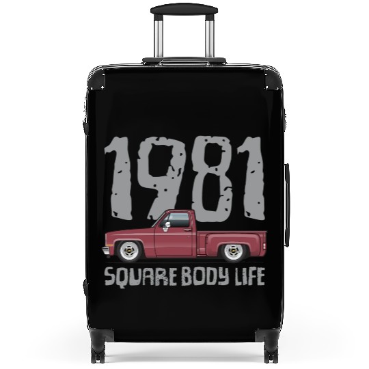 1981 Square Body Life Carmine Suitcases