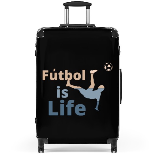 Football is life Suitcases
