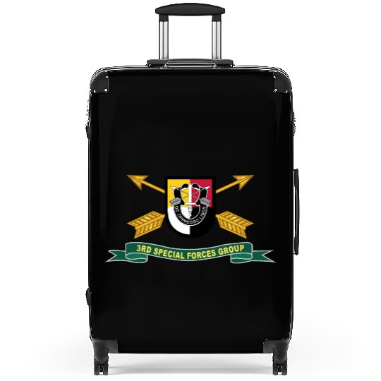 Army 3rd Special Forces Group Flash w Br Ribbon Suitcases