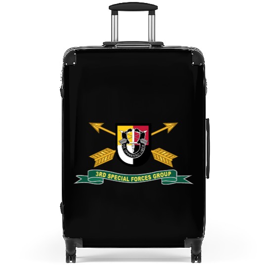 Army 3rd Special Forces Group Flash w Br Ribbon Suitcases