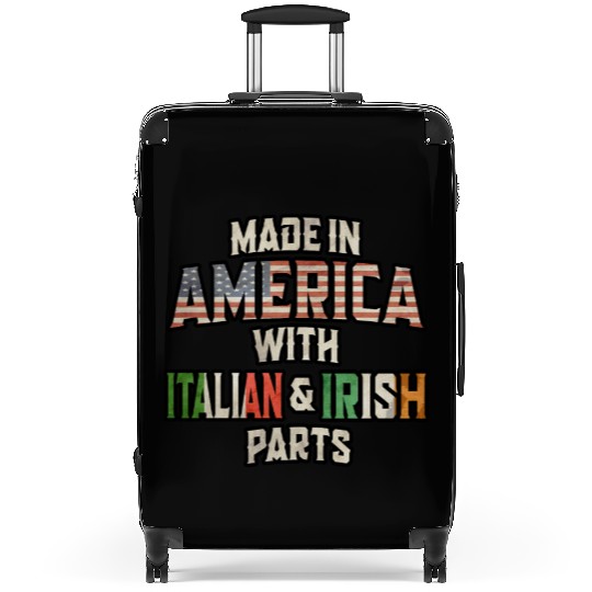 Italian And Irish Made In America Mix Heritage Vin Suitcases