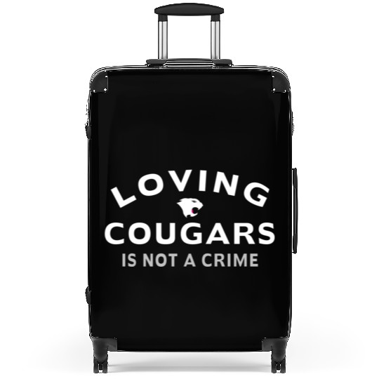Loving Cougars Suitcases