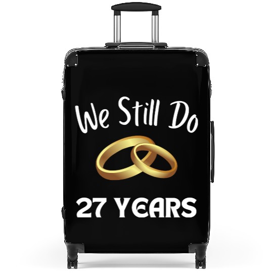 Anniversary Gift For Couples 27 Years Suitcases