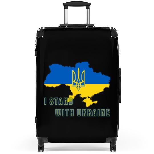I Stand With Ukraine Suitcases