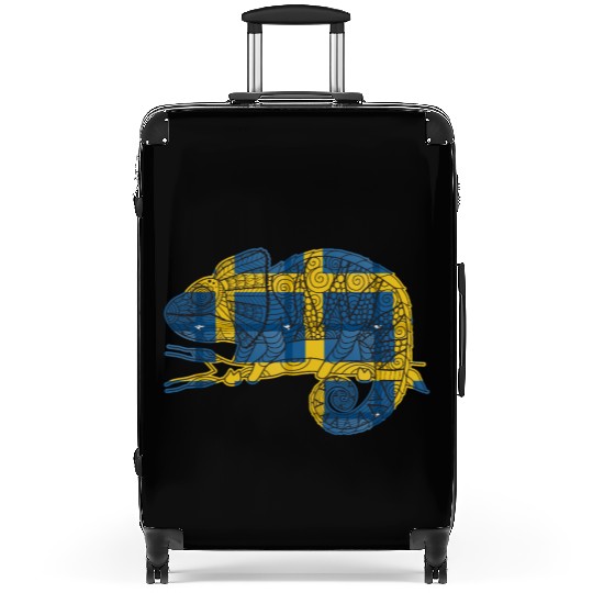 COLORFUL CHAMELEON, WILD CHAMELEON, wild life, CHA Suitcases