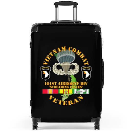Army Vietnam Combat Veteran w 101st Airborne Div S Suitcases