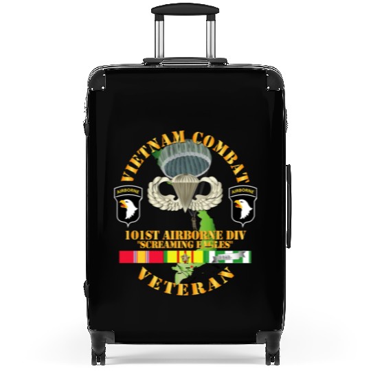 Army Vietnam Combat Veteran w 101st Airborne Div S Suitcases